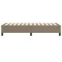 Taupe gray fabric bed frame 80x200 cm by vidaXL, Beds and slatted bases - Ref: Foro24-3120818, Price: 105,81 €, Discount: %