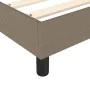 Estructura de cama de tela gris taupe 80x200 cm de vidaXL, Camas y somieres - Ref: Foro24-3120818, Precio: 105,78 €, Descuent...