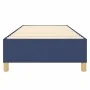 Estructura de cama de tela azul 80x200 cm de vidaXL, Camas y somieres - Ref: Foro24-3120919, Precio: 88,84 €, Descuento: %
