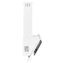 Stainless steel extractor hood with white tempered glass, 90cm. by vidaXL, Extractors - Ref: Foro24-51666, Price: 197,27 €, D...