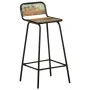 Taburetes de cocina 4 unidades madera maciza reciclada de vidaXL, Taburetes de cocina - Ref: Foro24-321956, Precio: 353,56 €,...