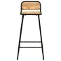 Taburetes de cocina 4 unidades madera maciza de mango de vidaXL, Taburetes de cocina - Ref: Foro24-321955, Precio: 284,51 €, ...