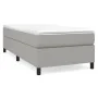 Hellgrauer Stoffbettrahmen 100x200 cm von vidaXL, Betten und Lattenroste - Ref: Foro24-3120838, Preis: 74,64 €, Rabatt: %