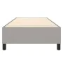 Estructura de cama de tela gris claro 100x200 cm de vidaXL, Camas y somieres - Ref: Foro24-3120838, Precio: 74,64 €, Descuent...