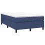 Blue fabric bed frame 120x200 cm by vidaXL, Beds and slatted bases - Ref: Foro24-3120852, Price: 129,34 €, Discount: %