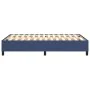 Blue fabric bed frame 120x200 cm by vidaXL, Beds and slatted bases - Ref: Foro24-3120852, Price: 129,34 €, Discount: %
