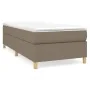 Taupe gray fabric bed frame 80x200 cm by vidaXL, Beds and slatted bases - Ref: Foro24-3120917, Price: 97,53 €, Discount: %