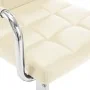 Kitchen stools 2 units synthetic leather cream color by vidaXL, Kitchen stools - Ref: Foro24-323627, Price: 145,25 €, Discoun...