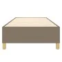 Taupe gray fabric bed frame 80x200 cm by vidaXL, Beds and slatted bases - Ref: Foro24-3120917, Price: 97,53 €, Discount: %