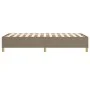 Taupe gray fabric bed frame 80x200 cm by vidaXL, Beds and slatted bases - Ref: Foro24-3120917, Price: 97,53 €, Discount: %