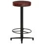 Taburetes de barra de cocina 2 unidades cuero auténtico 66 cm de vidaXL, Taburetes de cocina - Ref: Foro24-321968, Precio: 13...