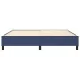 Blue taupe gray fabric bed frame 200x200 cm by vidaXL, Beds and slatted bases - Ref: Foro24-3120892, Price: 135,42 €, Discoun...