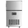 Silver ice cube maker 45kg/24h by vidaXL, ice machines - Ref: Foro24-153682, Price: 398,42 €, Discount: %