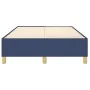 Blue fabric bed frame 120x200 cm by vidaXL, Beds and slatted bases - Ref: Foro24-3120951, Price: 108,65 €, Discount: %