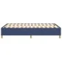 Blue fabric bed frame 120x200 cm by vidaXL, Beds and slatted bases - Ref: Foro24-3120951, Price: 108,65 €, Discount: %