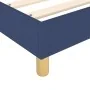 Blue fabric bed frame 120x200 cm by vidaXL, Beds and slatted bases - Ref: Foro24-3120951, Price: 108,65 €, Discount: %