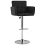 Kitchen bar stools 2 units black synthetic leather by vidaXL, Kitchen stools - Ref: Foro24-323654, Price: 164,43 €, Discount: %
