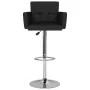Kitchen bar stools 2 units black synthetic leather by vidaXL, Kitchen stools - Ref: Foro24-323654, Price: 164,43 €, Discount: %