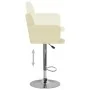 Kitchen stools 2 units cream-colored synthetic leather by vidaXL, Kitchen stools - Ref: Foro24-323657, Price: 189,74 €, Disco...