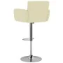 Kitchen stools 2 units cream-colored synthetic leather by vidaXL, Kitchen stools - Ref: Foro24-323657, Price: 189,74 €, Disco...