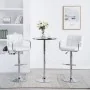 Kitchen stools 2 units white synthetic leather by vidaXL, Kitchen stools - Ref: Foro24-323623, Price: 128,44 €, Discount: %