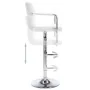 Kitchen stools 2 units white synthetic leather by vidaXL, Kitchen stools - Ref: Foro24-323623, Price: 128,44 €, Discount: %