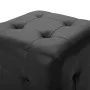 Puf 2 unidades cuero sintético negro 30x30x30 cm de vidaXL, Otomanas - Ref: Foro24-278390, Precio: 77,17 €, Descuento: %
