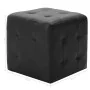 Puf 2 unidades cuero sintético negro 30x30x30 cm de vidaXL, Otomanas - Ref: Foro24-278390, Precio: 77,17 €, Descuento: %