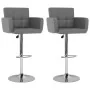 Küchenhocker 2 Einheiten graues Kunstleder von vidaXL, Küchenhocker - Ref: Foro24-323658, Preis: 156,09 €, Rabatt: %