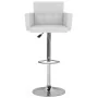 Küchenhocker 2 Einheiten weißes Kunstleder von vidaXL, Küchenhocker - Ref: Foro24-323653, Preis: 164,33 €, Rabatt: %