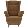 Sillón de terciopelo marrón von vidaXL, Sessel - Ref: Foro24-324067, Preis: 200,68 €, Rabatt: %