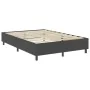 Box spring bed dark gray fabric 140x200 cm by vidaXL, Beds and slatted bases - Ref: Foro24-3054724, Price: 545,55 €, Discount: %