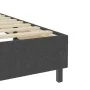 Box spring bed dark gray fabric 140x200 cm by vidaXL, Beds and slatted bases - Ref: Foro24-3054724, Price: 545,55 €, Discount: %