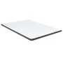 Box spring bed dark gray fabric 140x200 cm by vidaXL, Beds and slatted bases - Ref: Foro24-3054724, Price: 545,55 €, Discount: %