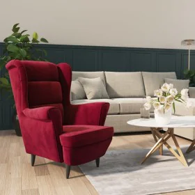 Wine-colored fabric armchair by vidaXL, Armchairs - Ref: Foro24-324064, Price: 220,69 €, Discount: %