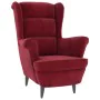 Sillón de tela color vino de vidaXL, Sillones - Ref: Foro24-324064, Precio: 221,54 €, Descuento: %