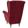 Weinfarbener Stoffsessel von vidaXL, Sessel - Ref: Foro24-324064, Preis: 221,54 €, Rabatt: %
