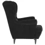 Sillón de terciopelo negro von vidaXL, Sessel - Ref: Foro24-324065, Preis: 200,75 €, Rabatt: %