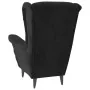 Sillón de terciopelo negro von vidaXL, Sessel - Ref: Foro24-324065, Preis: 200,75 €, Rabatt: %