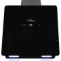 Black tempered glass extractor hood with 600 mm screen by vidaXL, Extractors - Ref: Foro24-241215, Price: 152,81 €, Discount: %