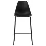 Kitchen stools 4 units black plastic by vidaXL, Kitchen stools - Ref: Foro24-281502, Price: 194,65 €, Discount: %