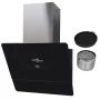 Black tempered glass extractor hood with 600 mm screen by vidaXL, Extractors - Ref: Foro24-241215, Price: 152,81 €, Discount: %