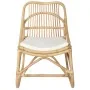 Silla de ratán lino by vidaXL, Armchairs - Ref: Foro24-325481, Price: 179,23 €, Discount: %
