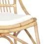 Silla de ratán lino by vidaXL, Armchairs - Ref: Foro24-325481, Price: 179,23 €, Discount: %