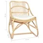 Silla de ratán lino by vidaXL, Armchairs - Ref: Foro24-325481, Price: 179,23 €, Discount: %