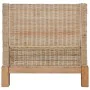 Sillón con cojines ratán natural by vidaXL, Armchairs - Ref: Foro24-283075, Price: 307,93 €, Discount: %