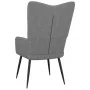 Entspannungsstuhl aus dunkelgrauem Stoff von vidaXL, Sessel - Ref: Foro24-327546, Preis: 130,01 €, Rabatt: %