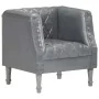 Genuine gray goat leather armchair by vidaXL, Armchairs - Ref: Foro24-286618, Price: 246,10 €, Discount: %