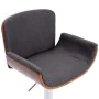 Küchenhocker aus grauem Stoff von vidaXL, Küchenhocker - Ref: Foro24-287379, Preis: 130,22 €, Rabatt: %