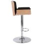 Küchenhocker aus schwarzem Kunstleder von vidaXL, Küchenhocker - Ref: Foro24-287378, Preis: 95,19 €, Rabatt: %